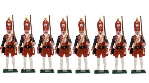 Tradition of London - set N° PG2 - Potsdam Giant Grenadiers, Painted - EN STOCK
