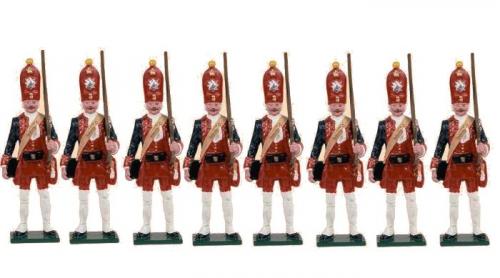 Tradition of London - set N° PG2 - Potsdam Giant Grenadiers, Painted - EN STOCK