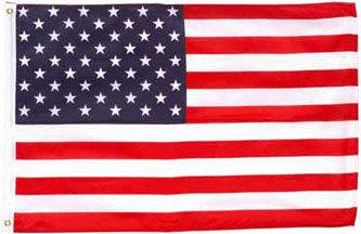 USA Flag (4-7-1960 à aujourd'hui)   (50 étoiles et 13 bandes) - EN STOCK