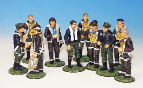 USF1 - Air Wars 1939-1945 - U.S. B-17 crew 10 pcs 