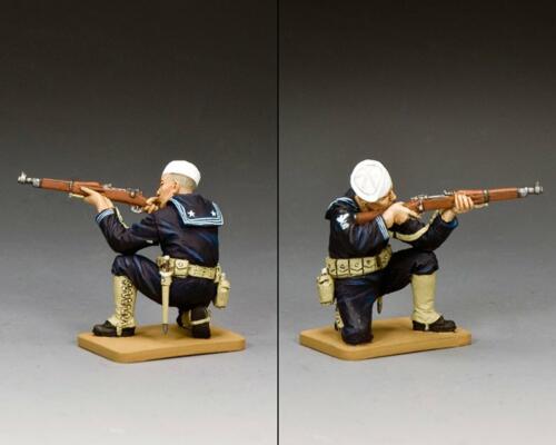 USN027 - Bluejacket Kneeling Firing Rifle