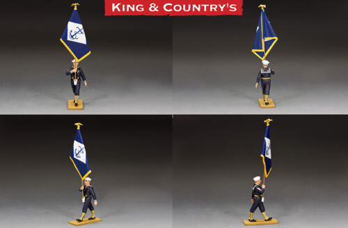 USN033 - U.S. Navy Infantry Battalion Flagbearer - disponible début mai