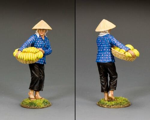 VN112 - Vietnamese Peasant Girl with Bananas 