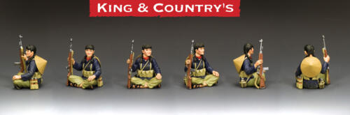 VN160 - Sitting VC Female Soldier 