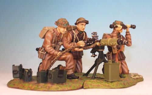 WBIS1 - British Army '44, 303 Vickers Machine gun, with three man crew