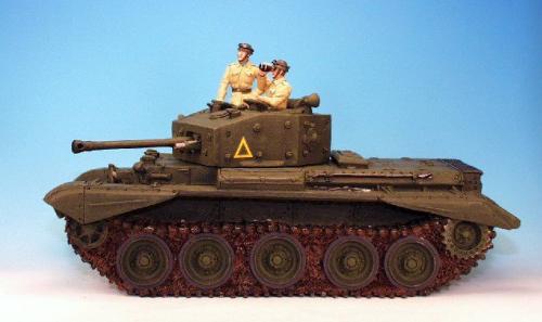 WBT2 - British Army '44, Cromwell tank with two crew men