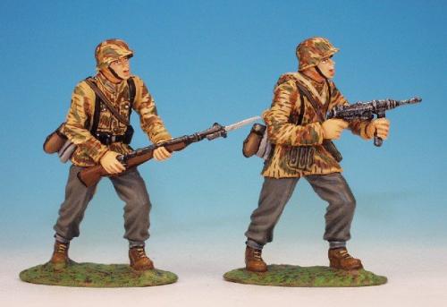WGI6 - German Army '44, Two fighting infantrymen