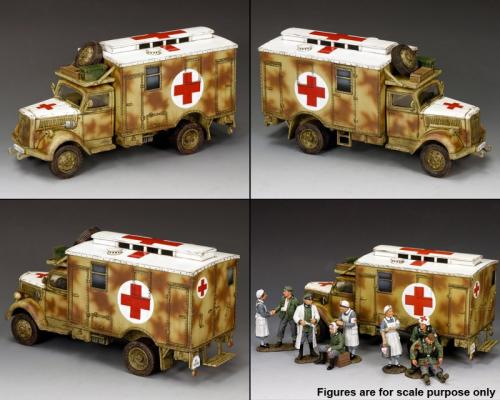 WH004 - Opel Blitz Ambulance (Camouflage)