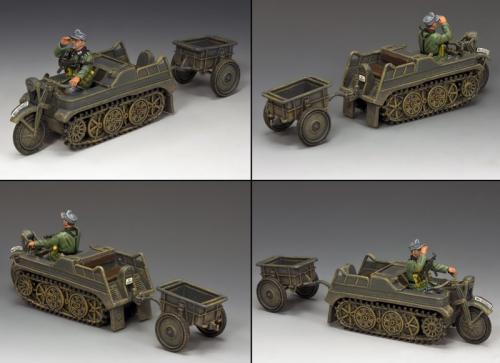 WH023 - Sd.KFz.2 Kettenkrad and Trailer