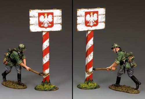 WH086 - Cutting Down the Polish Road Sign