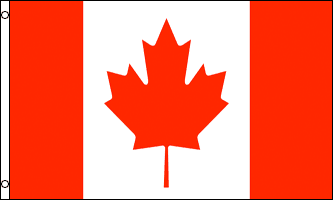 Canada Flag - Le drapeau du Canada, surnommé l'Unifolié en français et Maple Leaf Flag (littéralement « le drapeau à la feuille d'érable ») en anglais, est le drapeau national et le pavillon national du Canada - EN STOCK