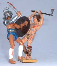 Roman Gladiators (2 pers)-set 2 - EN STOCK